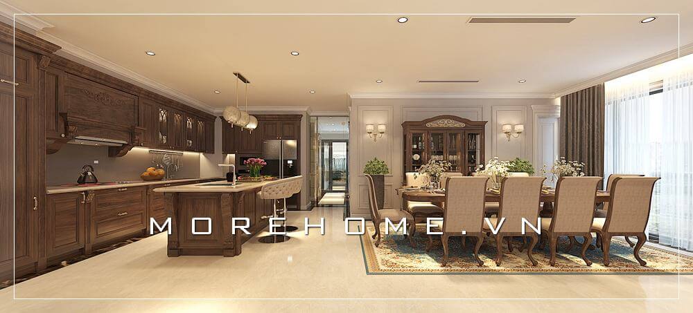 Thiết kế phòng ăn tại Hà Nội